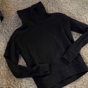 Black Women's Turtleneck Sweater